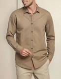 Camisa Slim Fit Entallada Lisa