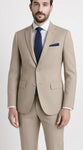 Traje Ambo Beige Hombre Exclusivo Talle Especial