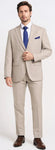 Traje Ambo Beige Hombre Exclusivo Talle Especial