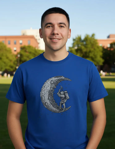 T-shirt Buzo Manga Corta Algodon Con Estampa