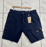 Bermuda Cargo Algodón Talle Especial Num Americana