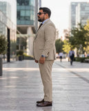 Traje Beige Talle Especial
