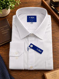 Camisa B&A Talle Especial Manga Larga Lisa Y Fantasia 46-54