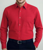 Camisa roja manga larga