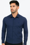Camisa Seda Slim Fit Sin Bolsillo Entallada
