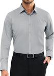 Camisa Slim Fit lisa entallada