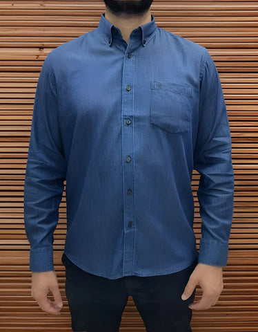 Camisa Jean Basefield Corte Clasico