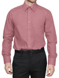 Camisa entallada lisa Slim Fit