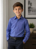 Camisa niño lisa manga larga