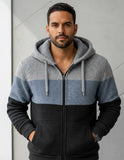 Campera Con Capucha En Chenille Forrada Abrigada
