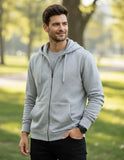 Campera Deportiva Liviana Sin Frisa Con Capucha