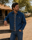 Campera Jean Wrangler Hombre Clasica Denim