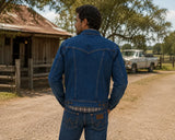 Campera Jean Wrangler Hombre Clasica Denim