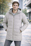 Camperon Largo Nylon Reversible 2 Camperas En 1
