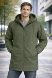 Camperon Largo Nylon Reversible 2 Camperas En 1