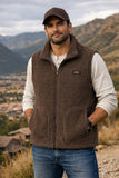 Chaleco Sherpa Peluche Estilo Casual Para Hombre