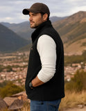 Chaleco Sherpa Peluche Estilo Casual Para Hombre