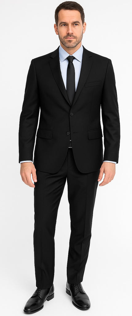 Azul Marino Traje Corte Slim Fit Negro Trajes Slim Fit Hombre ZARA Estados Unidos main image 1