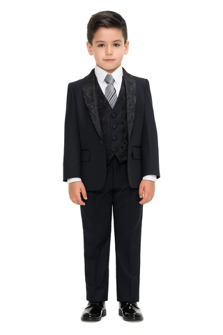 Trajes Ceremonia Niño Con Chaleco Camisa Y Corbata