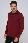 Remera Buzo Medio Cierre Talle Grande