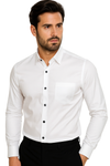 Camisa en seda entallada