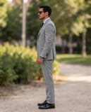 Traje Semi Entallado Gris
