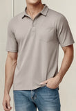 Remera Con Bolsillo Jersey Manga Corta. Ver Medidas En Guia