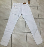 Jean Vaquero Blanco Clasico Talla Americana