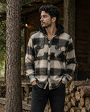 Camisa Tipo Campera Leñadora Forrada Con Capucha