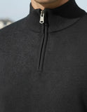 Remera Buzo Medio Cierre Tejido Liviano