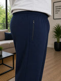 Pantalon Deportivo Talle Especial Sin Frisa Con Cierre Bt