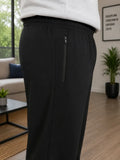 Pantalon Deportivo Talle Especial Sin Frisa Con Cierre Bt