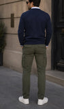 Pantalon Cargo Urban Gabardina Talle Americano