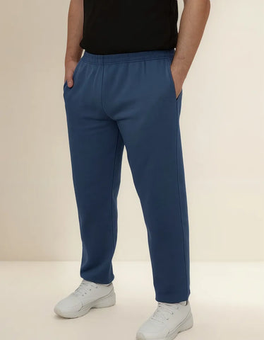 Pantalon Deportivo Afelpado Abrigado Recto
