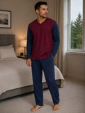 Pijama Algodon Jersey Manga Larga American