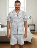 Pijama Manga Corta Con Short Estampado Ver Guia De Talles