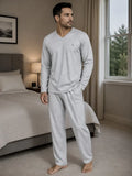 Pijama Algodon Jersey Manga Larga American