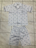 Pijama Manga Corta Con Short Estampado Ver Guia De Talles