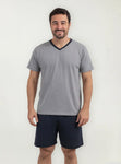 Pijama Corto Cattos En Jersey Algodon