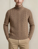 Polera Abrigo Cuello Alto Tipo Rompeviento Slim Fit