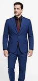 Traje Hombre Azul Cobalto Entallado Slim Fit