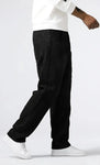 Vaquero Jean Clasico Basefield Color Negro Con Spandex