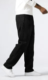 Vaquero Jean Clasico Basefield Color Negro Con Spandex