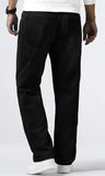 Vaquero Jean Clasico Basefield Color Negro Con Spandex