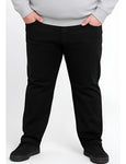 Vaquero Pantalon Clasico Talle Super Especial Gabardina