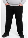Vaquero Pantalon Clasico Talle Super Especial Gabardina