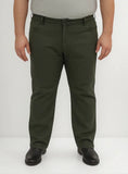 Vaquero Pantalon Clasico Talle Super Especial Gabardina