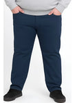 Vaquero Pantalon Clasico Talle Super Especial Gabardina