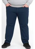 Vaquero Pantalon Clasico Talle Super Especial Gabardina