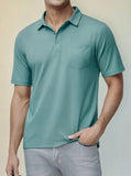 Remera Con Bolsillo Jersey Manga Corta. Ver Medidas En Guia